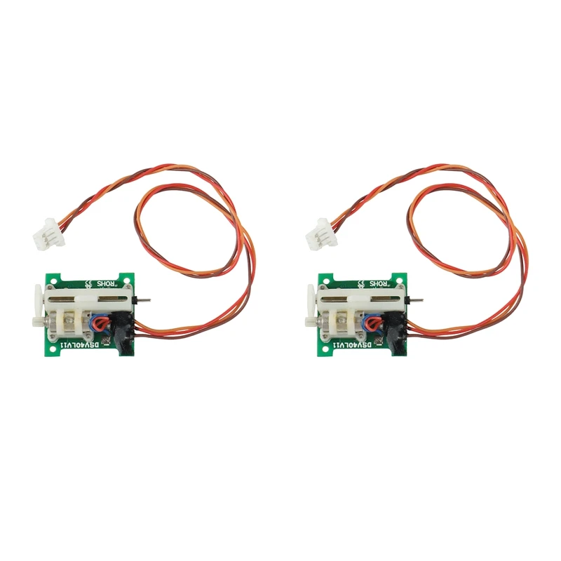 

1Pair 1.7G Mini Digital Servo Linear Servo JST Plug for RC Airplane Fixed-Wing DIY Model Upgrade Parts