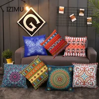 retro ethnic pillowcase moroccan style cushion cover sofa decoration cushion cover 45x45 can be customized for home decoration