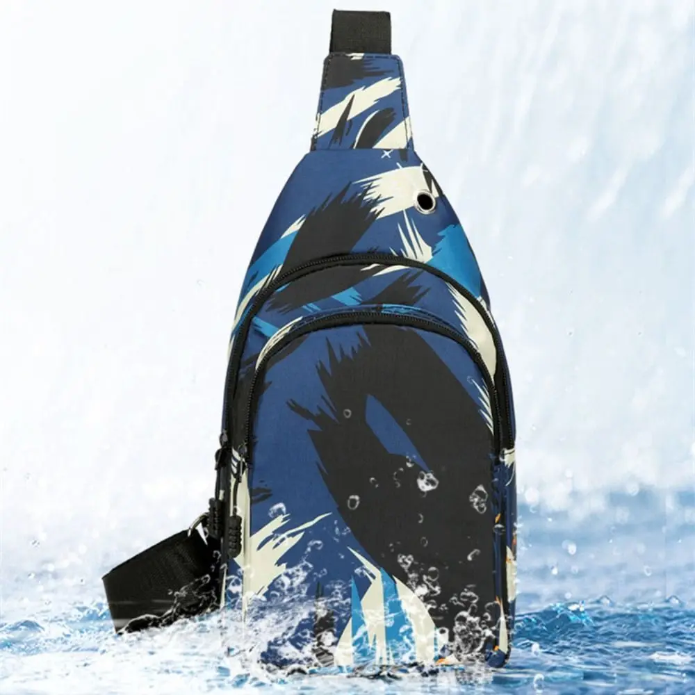 

Поясная Сумка из ткани Оксфорд, многофункциональный спортивный кошелек, нагрудная сумка с несколькими отделениями, маленькая тканевая сумочка