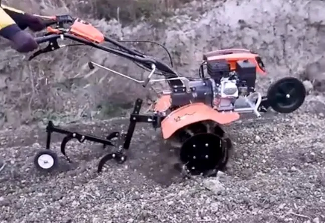 POWERTEC сельскохозяйственная машина бензиновый вращающийся мини-культиватор