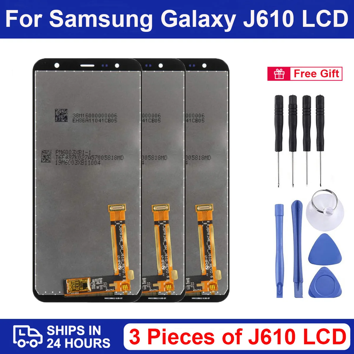 Enlarge Wholesale j610 Display For Samsung Galaxy J4+ 2018 lcd J4 Plus J415 SM-J415F J410 j415 LCD and Touch Screen Digitizer Assembly