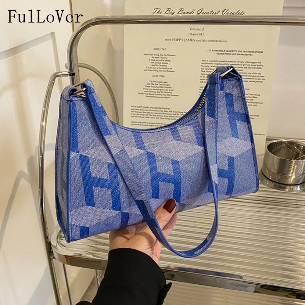 

Новинка 2022, женские сумки под подмышку, модные простые популярные повседневные квадратные сумки на плечо, Горизонтальные Квадратные сумки ...