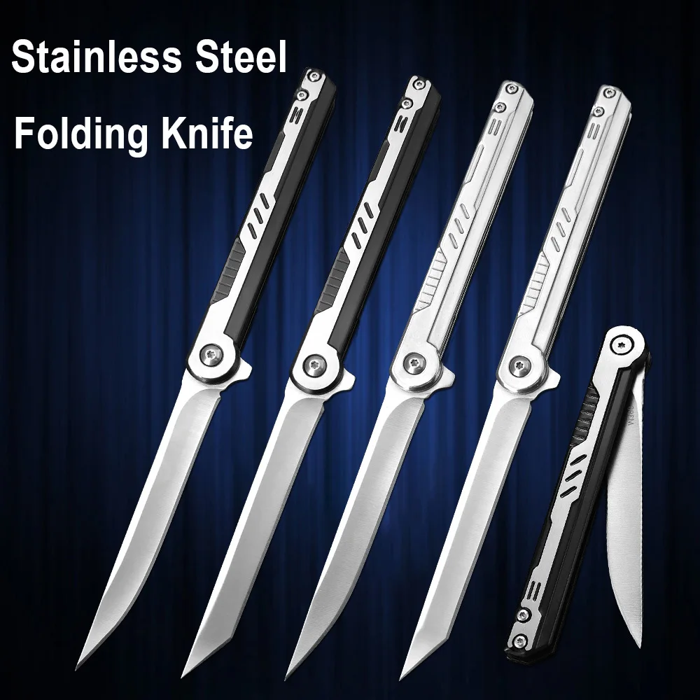 

4 Inch Utility Kitchen Knife Stainless Steel Boning Knife Deboning Cutting Fish Sharp Folding Hunting Knife Chef Knife Tool Gift