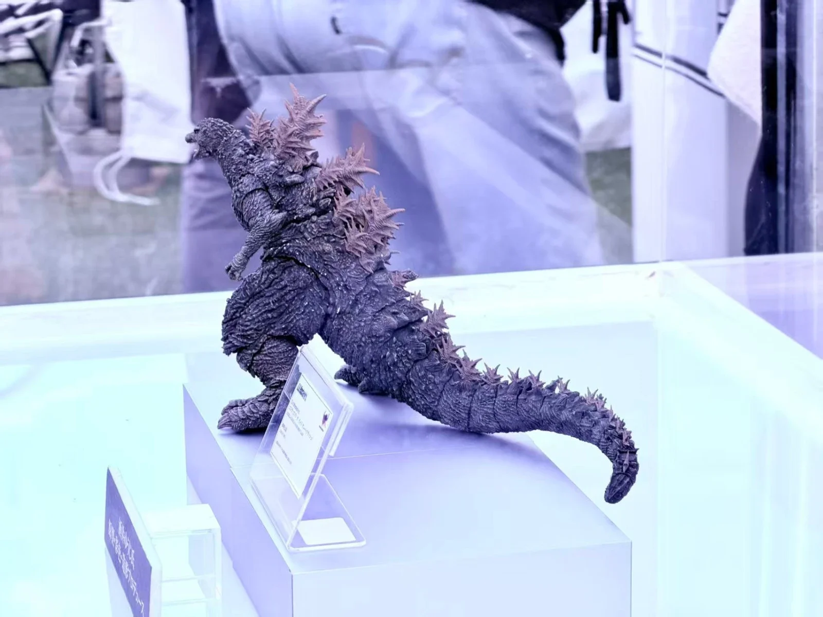 Фото В наличии оригинальная модель BANDAI S.H.MonsterArts Godzilla The Ride Great Clash, аниме-фигурка, подлинная игрушка в коробке. №3