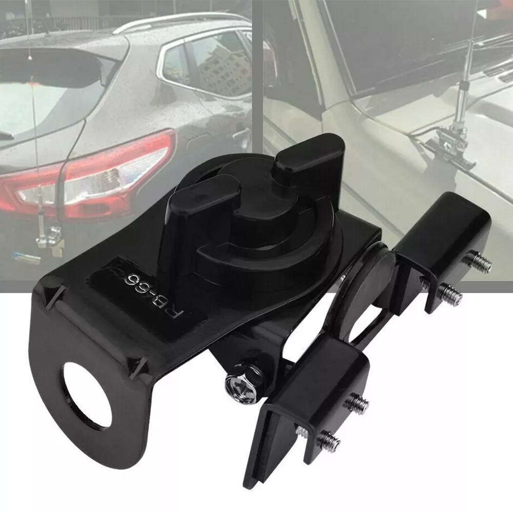 RB66 Durable With Dismantling Device Radio Antenna Mount Stainless Steel Mini Stable Clip Bracket Replacement Parts Car Mobile
