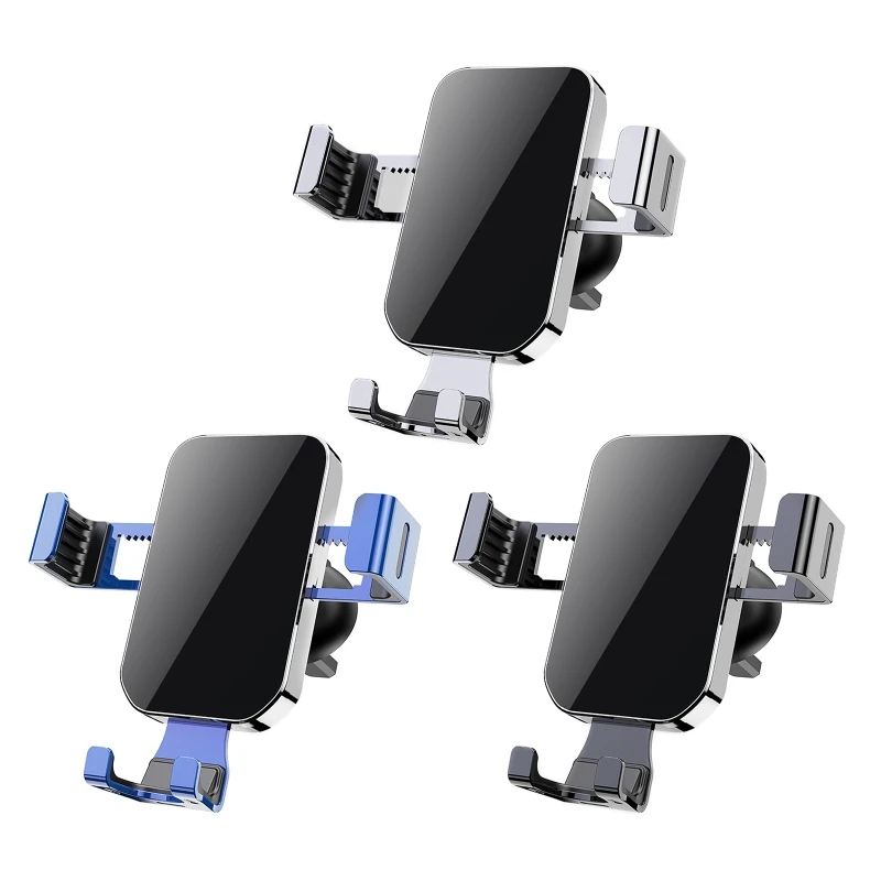 

Car Air Vent Clip Phone Bracket Air Outlet Gravity Navigation Stand GPS Support