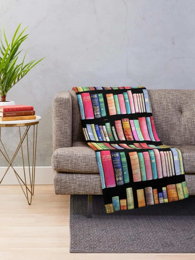 Книжные черви Delight/антикварная книжная библиотека для Bibliophile пледы одеяла