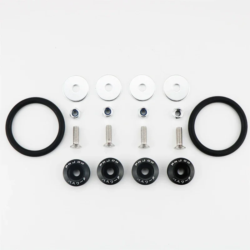 Универсальные быстросъемные алюминиевые крепежи JDM шайбы для бампера крыла