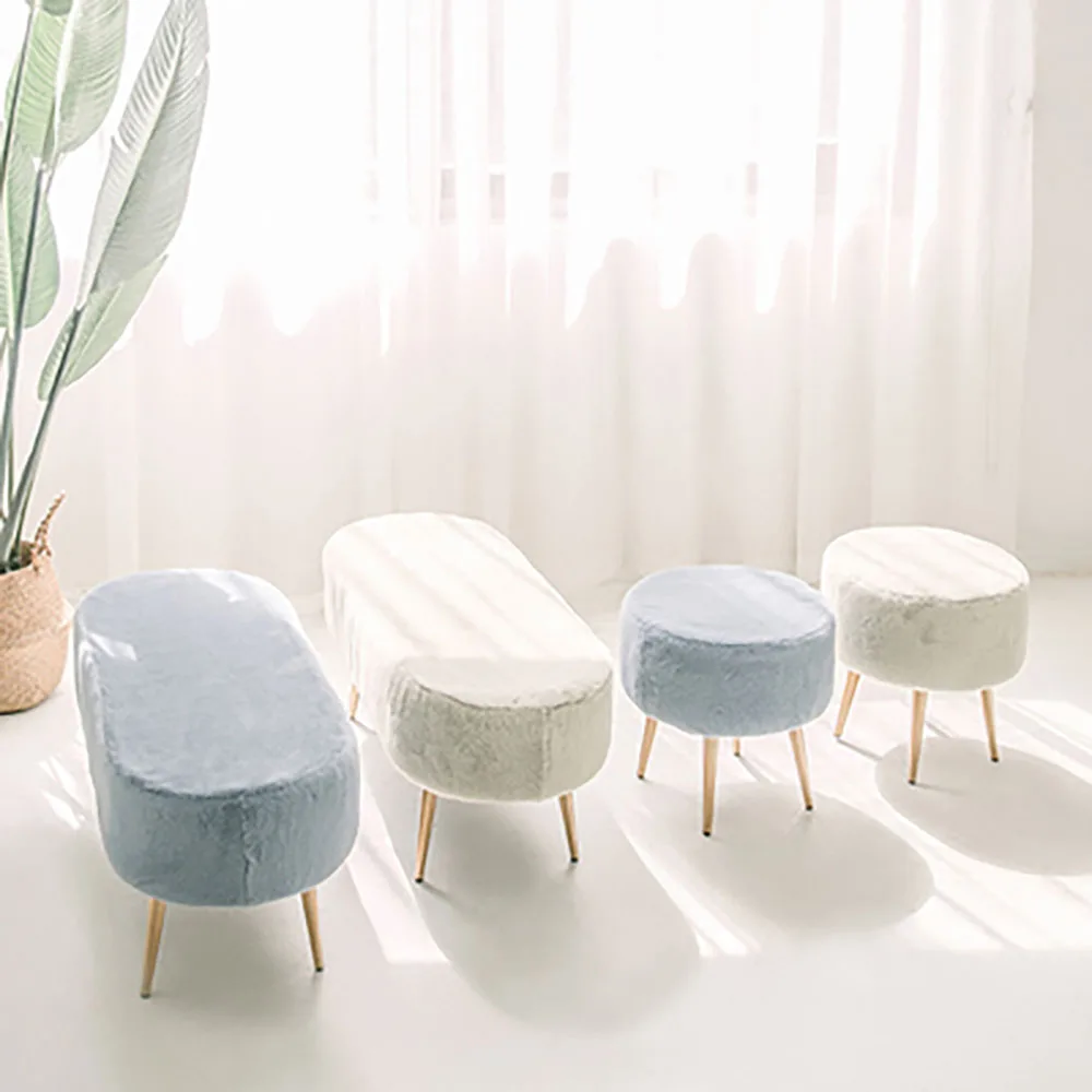 

Nordic INS Round Dining Chairs Sillas De Comedor Bedroom Furniture Cloakroom Chairs Living Room Cafe Mini Stool стулья для кухни