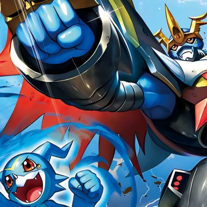 Фото Игровой коврик Digimon Imperialdramon Fighter Mode 600x350 мм, 1.5 мм, с бесшовными краями, для DTCG, DIY, одинарный, резиновый, для карточных игр, коврик для мыши №3