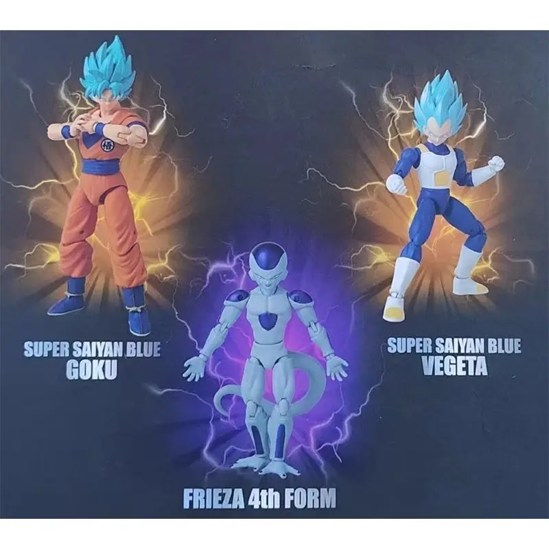 Фото Оригинальный мобильный телефон Bandai Dragon Ball Super Dragon Star Super Saiyan Son Goku, подарок на день рождения, Коллекционная модель, игрушка №1