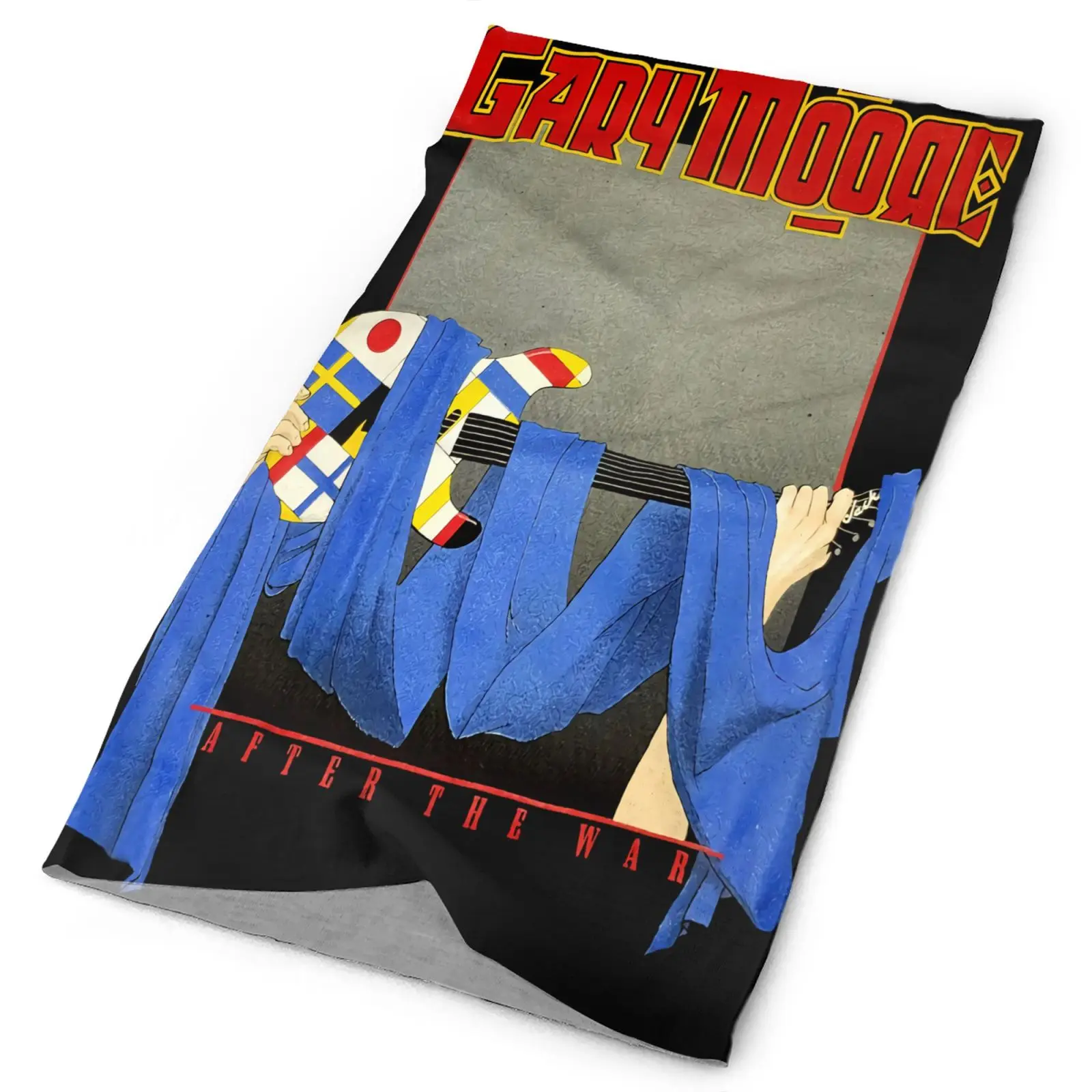 

Rare 1989 Gary Moore Tour Reprint Men's Bandana Hunting Mask Buff Mask Fashion Buff Mask Military Bandana Man Men's Neckwarmer
