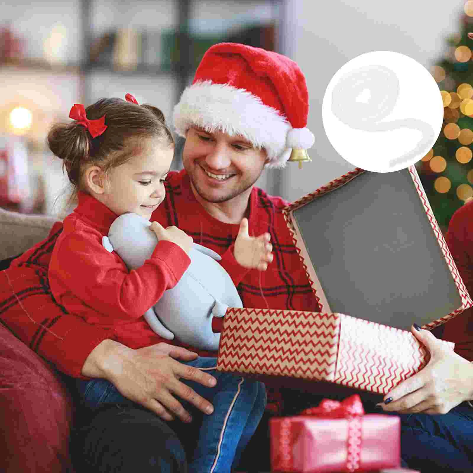 

3 M Tassel Trim Flower Wrapping Ribbon White Faux Fur Ribbon Furry Ribbon Trim Christmas Garland Ribbon Hair Bow Ribbon