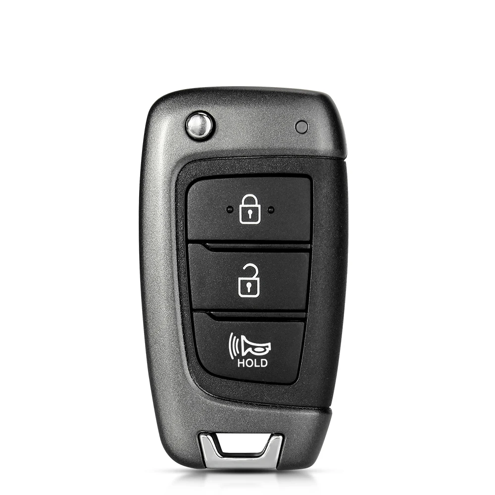 

KEYYOU Откидной Значок Дистанционного Ключа Для Hyundai Tucson Elantra Accent Solaris Kona Verna 2017+ Складной Сменный На Со...