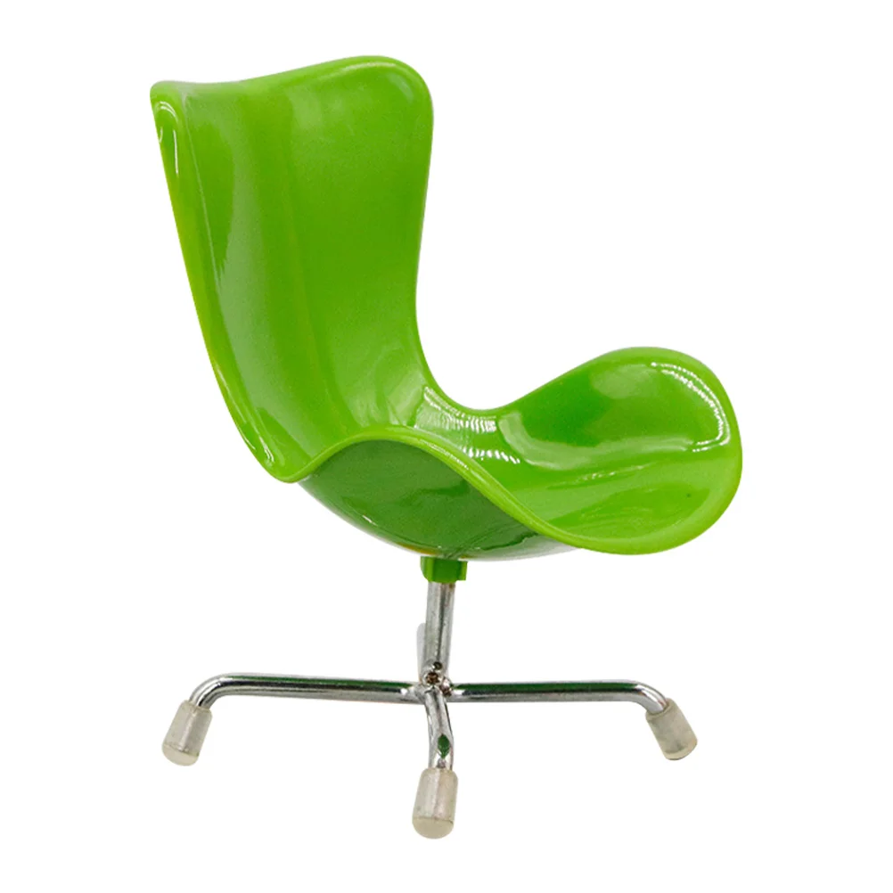 

Pet Computer Chair Miniature Desktop Ornament Plastic House Decorative Photo Prop Simulated Furniture Models Supply Hedgehog