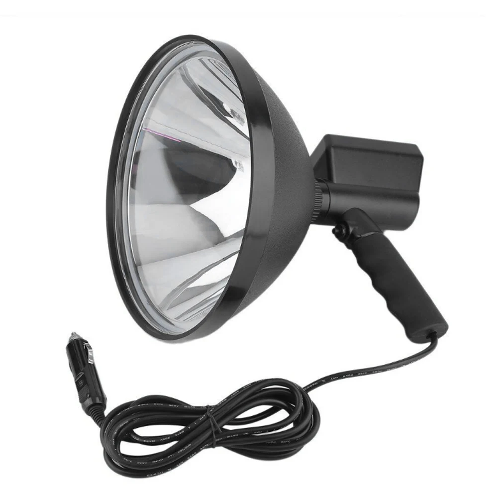 

9in Portable Handheld HID Xenon Lamp Outdoor Camping Hunting Fishing Spot Light 12-24V 55W hunting hunting