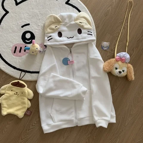Deeptown Kawaii Флисовая толстовка для девушек