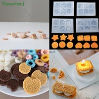 candy love heart round biscuit shape fondant silicone mold diy chocolate decoration cake candle mold baking accessories