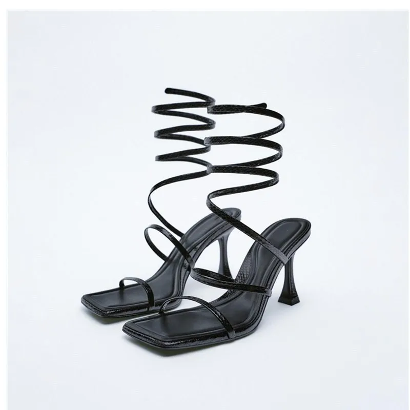 Twine Lace-up Sandals New Style Women Heels Shoes Fashion Shoes for Women Light Luxury Shoes Sandals Women 2022 High Heels Shoes