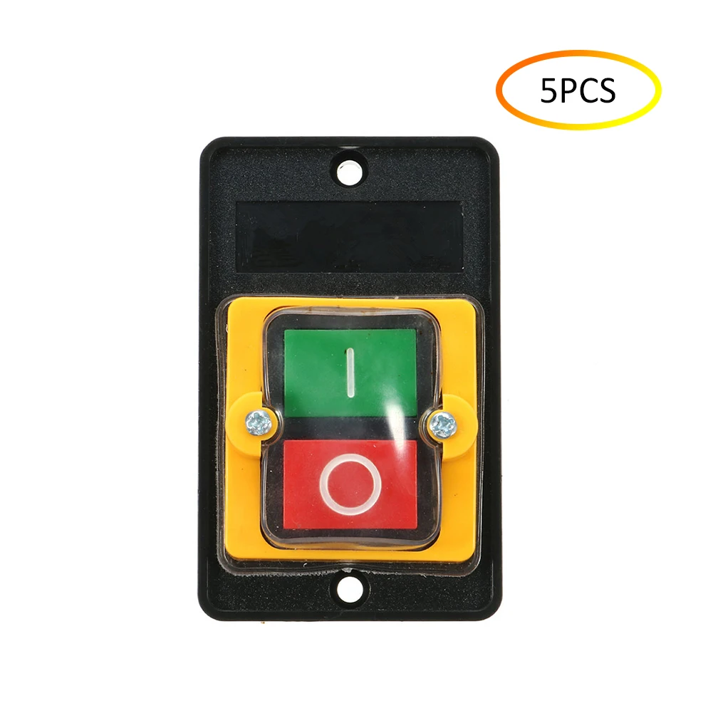 

Pushbutton Switch KAO-5H Waterproof Switch Button Electronic Control Parts Control Box Electronic Accessories Power Push Switch