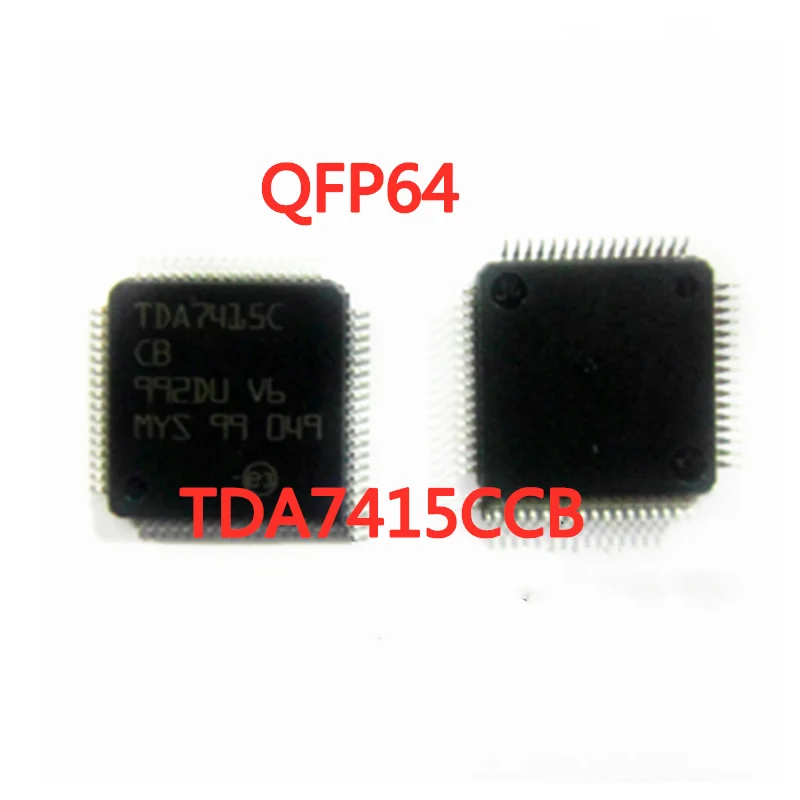 

1PCS TDA7415CCB QFP64 Car radio multimedia signal processor In Stock