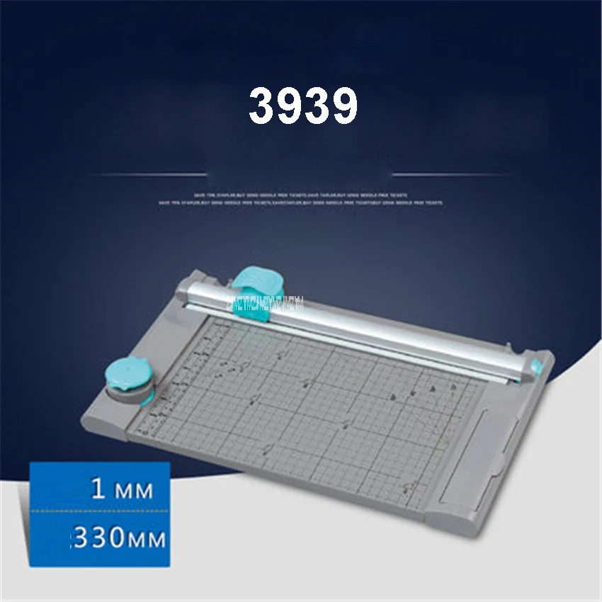 

3939 Multi - function A4 manual cutter wave dashed paper cutter,Cutting length 330mm ABS, aluminum alloy Material Paper Trimmer