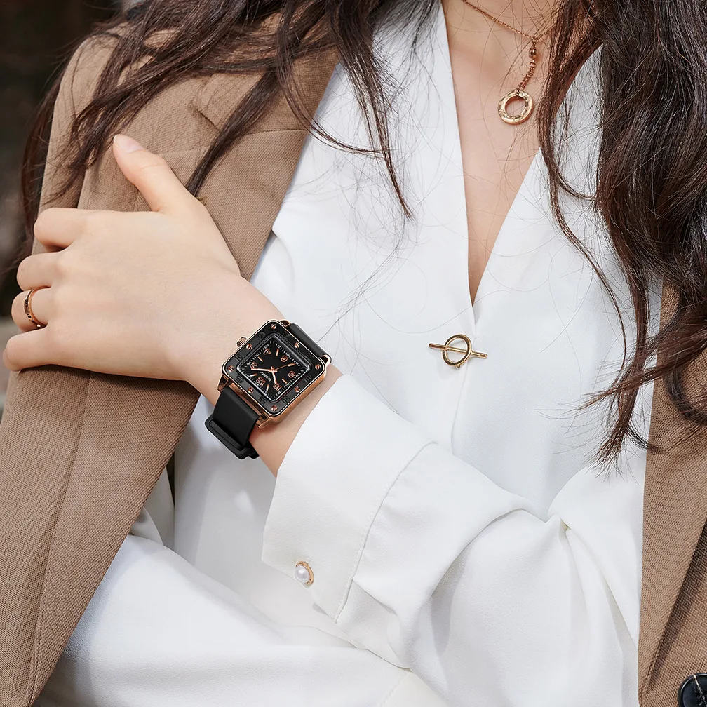 2022 Hot Sell Fashion Women Silicone Japan Movement Quartz Wrist Watch For Ladies Waterproof Female Clock Women Watches enlarge