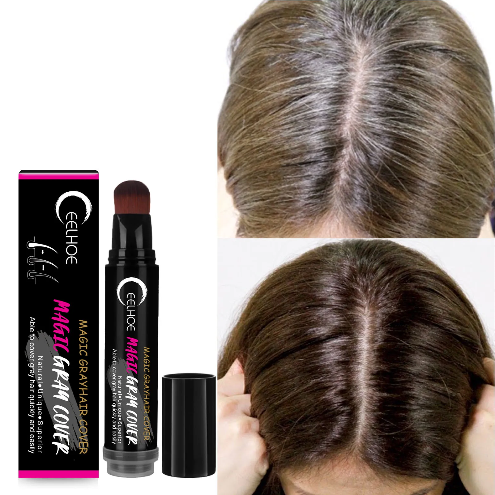 Pen Hair Shading Sponge Pen Gray Hair Root Hairline Conceale