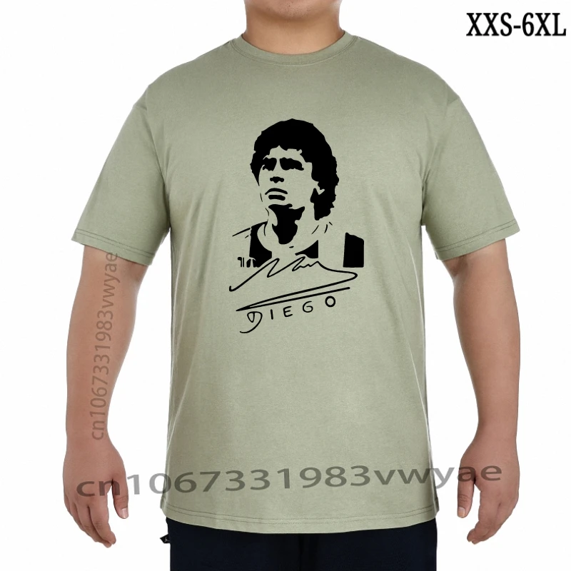 

TSHIRT MAGLIA DIEGO ARMANDO MARADONA NAPOLI CALCIO VINTAGE ANNI Football Cool Casual pride t shirt Men Fashion tshirt