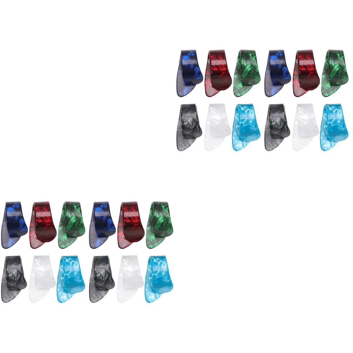 

Guitar Thumb Picks Pick Plectrum Finger Celluloid Nail Set Bass Flat Thumbpicks Practice Jazz Electric Acoustic Thumbpick