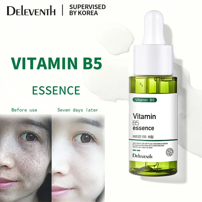 

30ml DEleventh calcium pantothenate Essence Hydrates, Moisturizes, Shrinks Pores, Repairs and Brightens Skin Care face serum