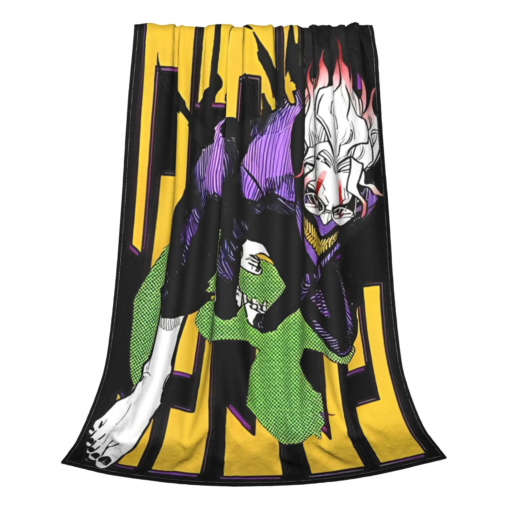 Dandadan аниме OkarunTurbo Babny одеяло с принтом для мужчин и женщин уютные мягкие пледы