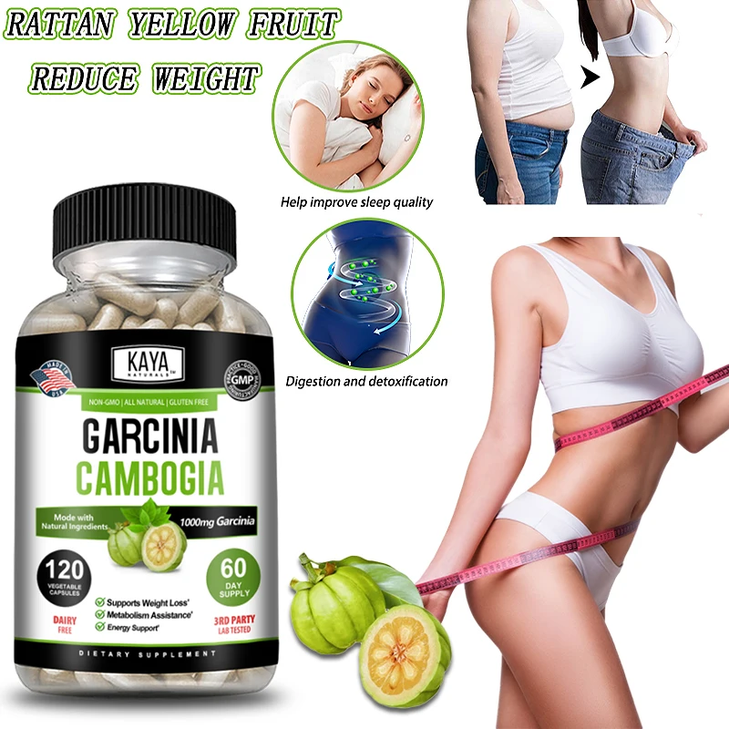 

Swanson Garcinia Cambogia for Weight Loss, Energy Support, Boost Metabolism, Burn Fat, Vegetarian Capsules