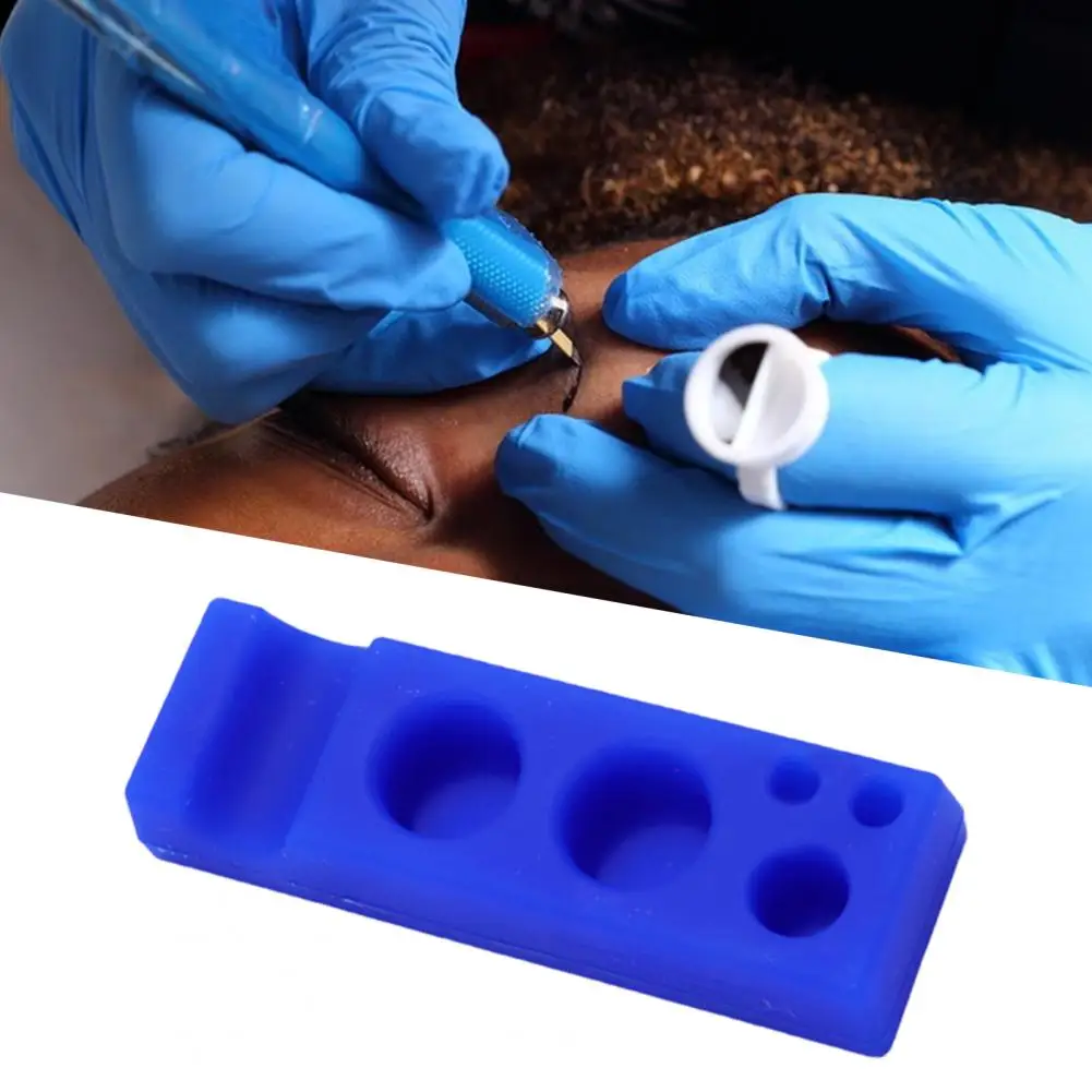 

Держатель для тату прочный простой в использовании однотонный силиконовый Тонер-стойка для татуировок для личного использования