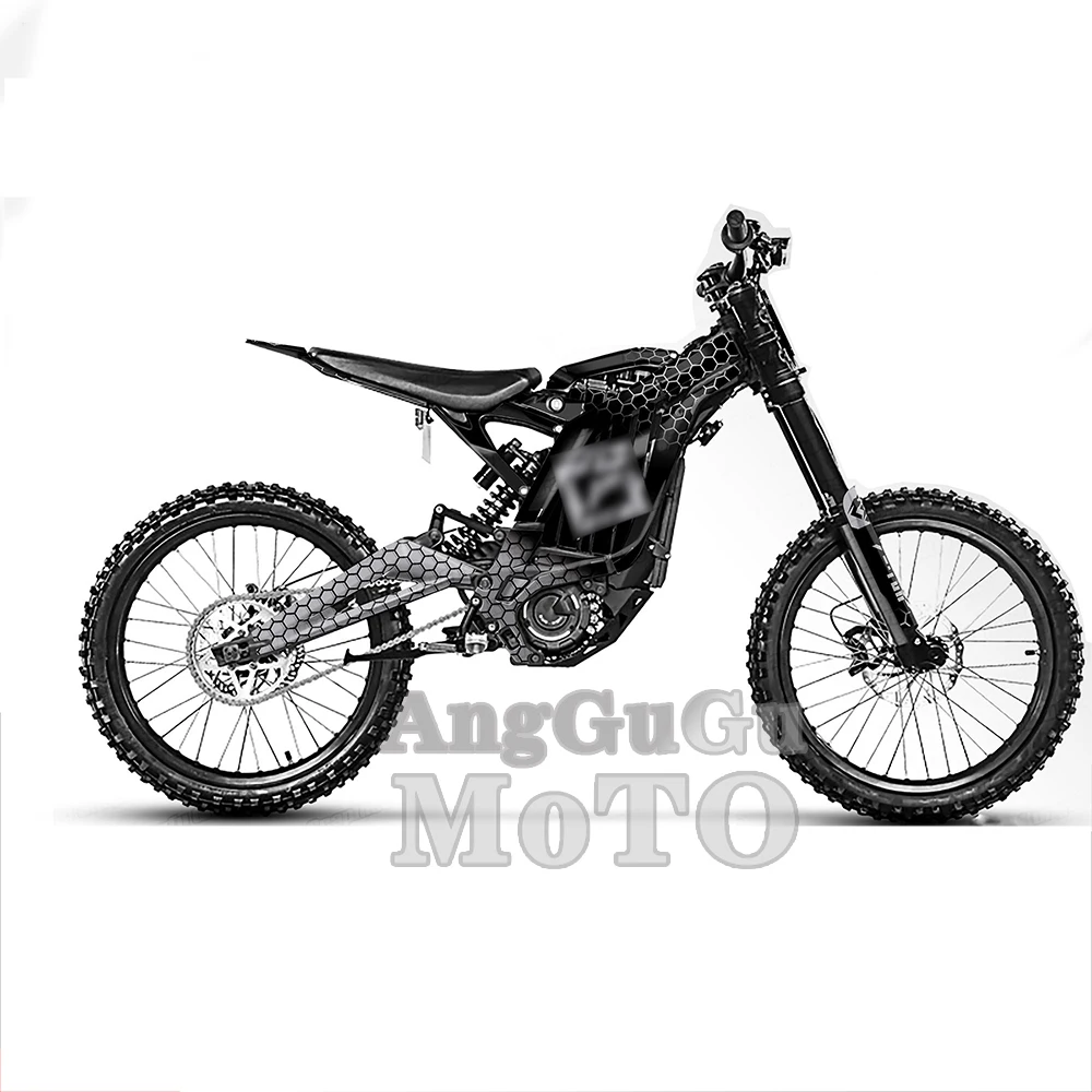 

Электрический внедорожный велосипед, наклейки на заказ, декоративная защитная оболочка для тела, персонализированные наклейки для Surron SUR-RON Light Bee X S