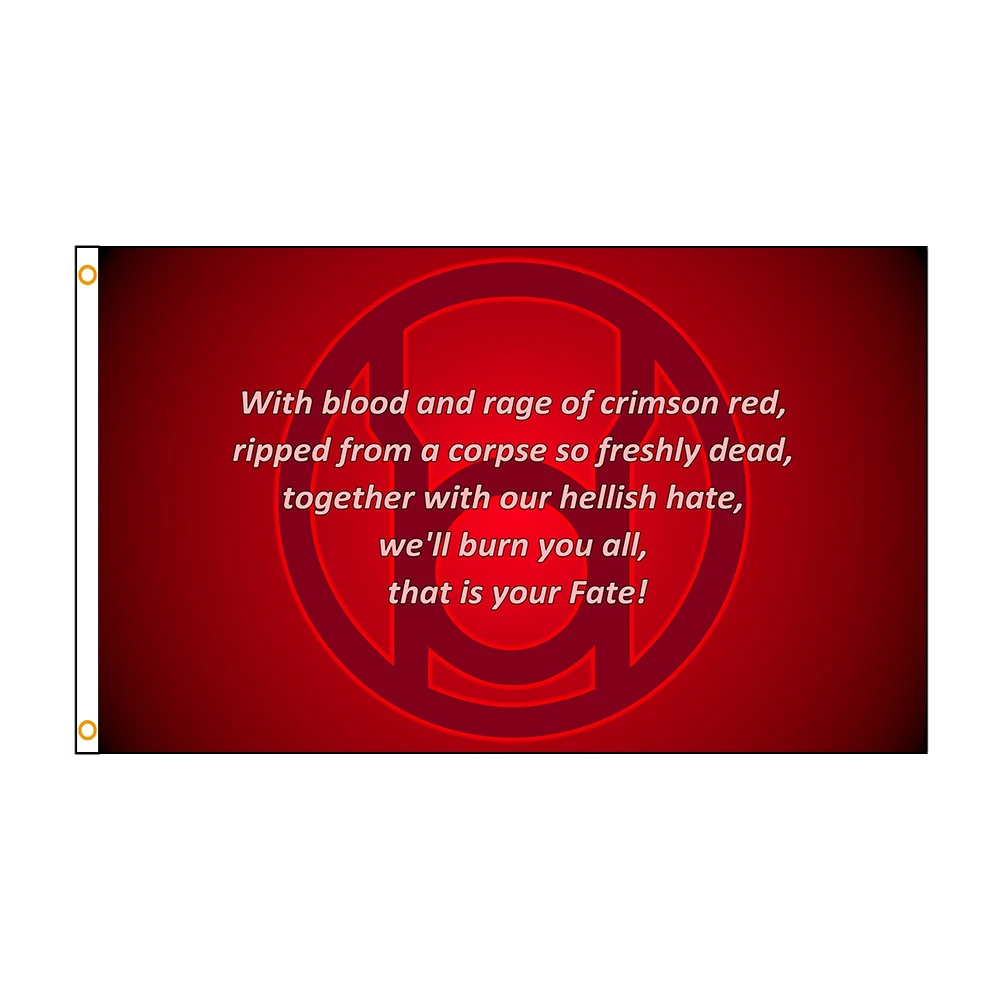 

Jemony 90x150cm 3X5 Ft Red Lantern Flag Banner Decoration