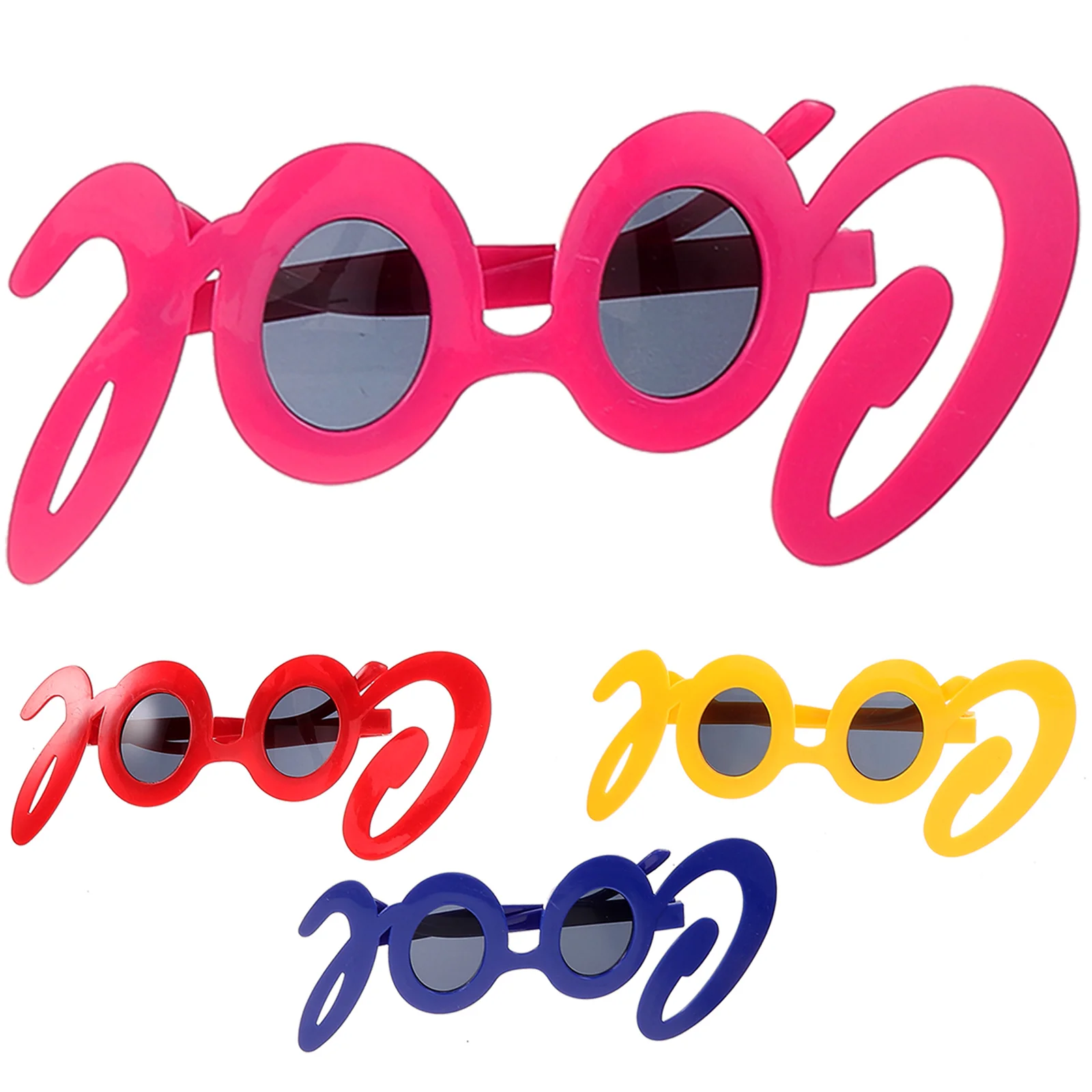 

4pcs Funny Party Glasses Delicate Glasses Photo Prop Party Glasses Party Favor