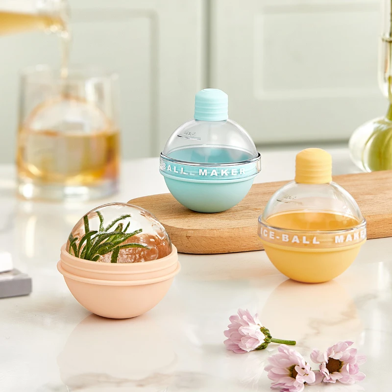 

Round Silicone Ice Ball Mold Bulb Ice Ball Ice Tray Mould Whiskey Silicone Ice Tray Ice Maker Silicone PopsicleMoldIceBall Maker