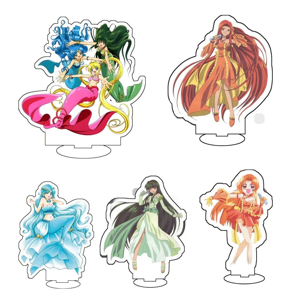 Аниме Русалка Мелодия Pichi подставка фигурка кукла Nanami Ruchia Luchia 15 см Акриловая