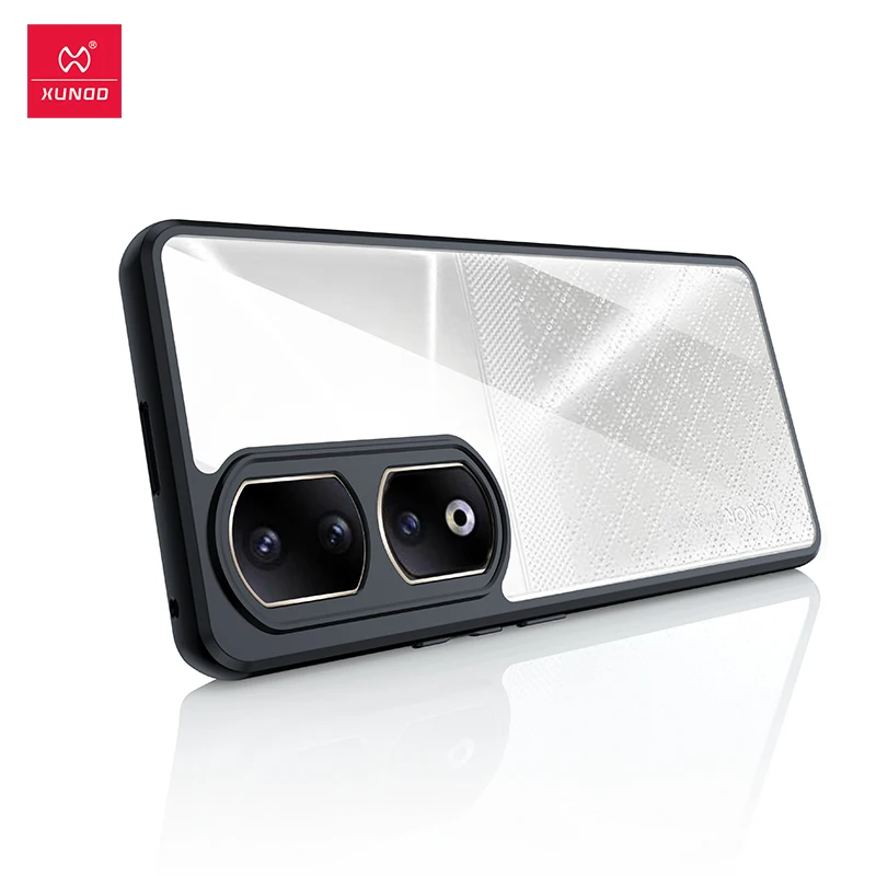 

Xundd For Honor 90 90 Pro Case,Airbag Anti-drop Shell,Camera Lens Protection TPU&PC Transparent Back Cover For Honro 80 90 Pro