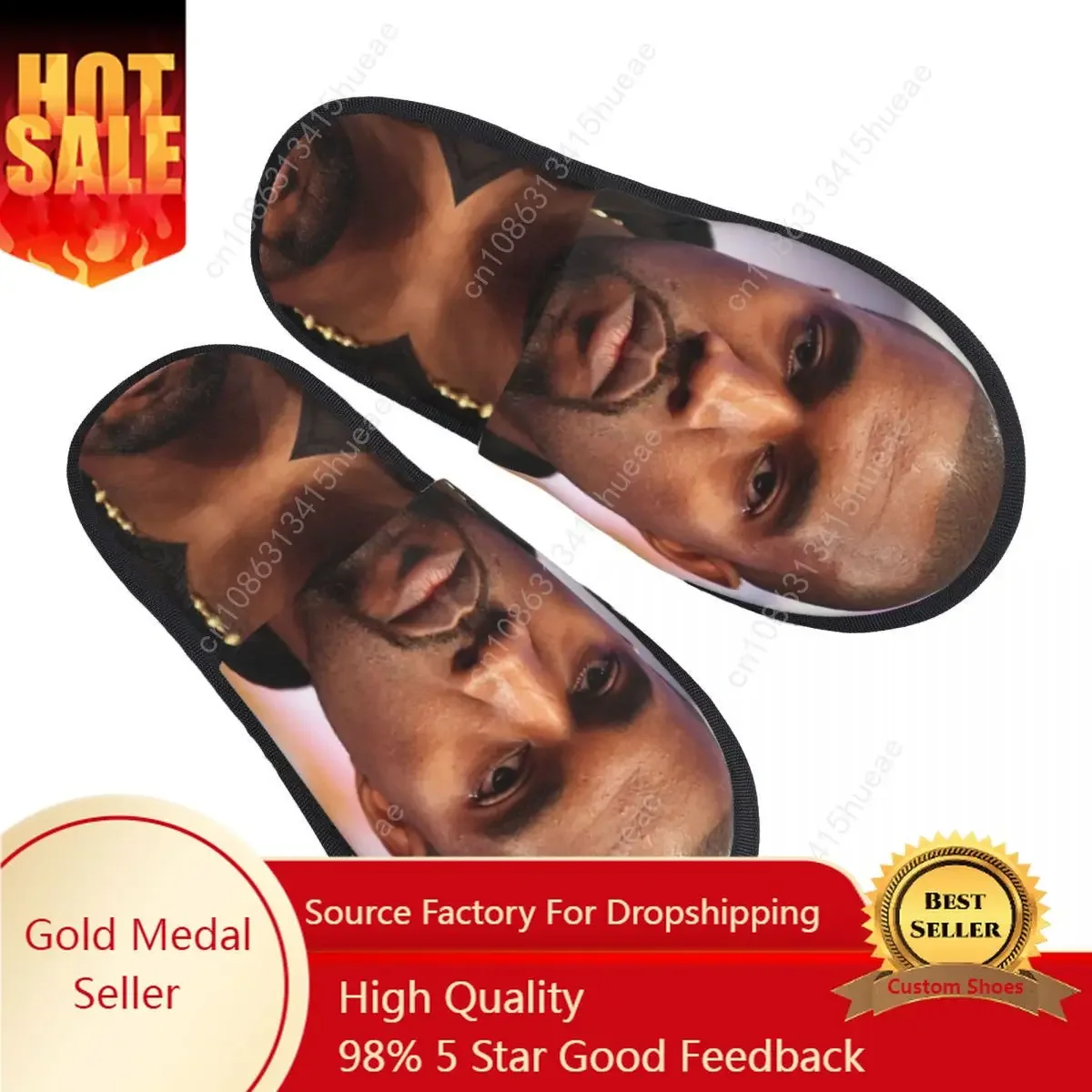 Комфортные тапочки Singer Kanye West с эффектом памяти женская домашняя обувь для отеля