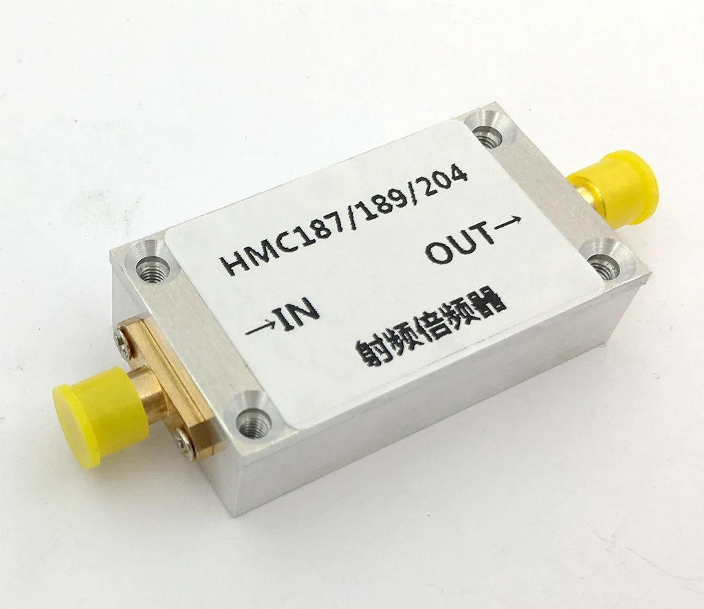Фото Умножитель радиочастотных частот HMC187 HMC189 HMC204 Экранирующий корпус из алюминиевого сплава 0,8-8 ГГц №2
