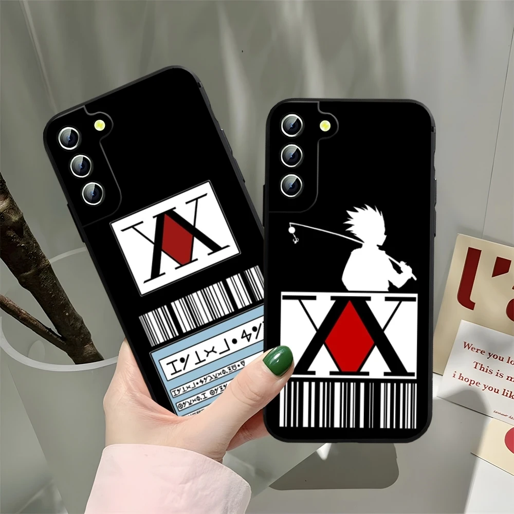 Чехол для телефона Hxh Hunter x License Samsung Galaxy S23 S22 S24 S20 S21 Ultra Fe Plus A34 A54 A24 A52 A53 M54 Cover