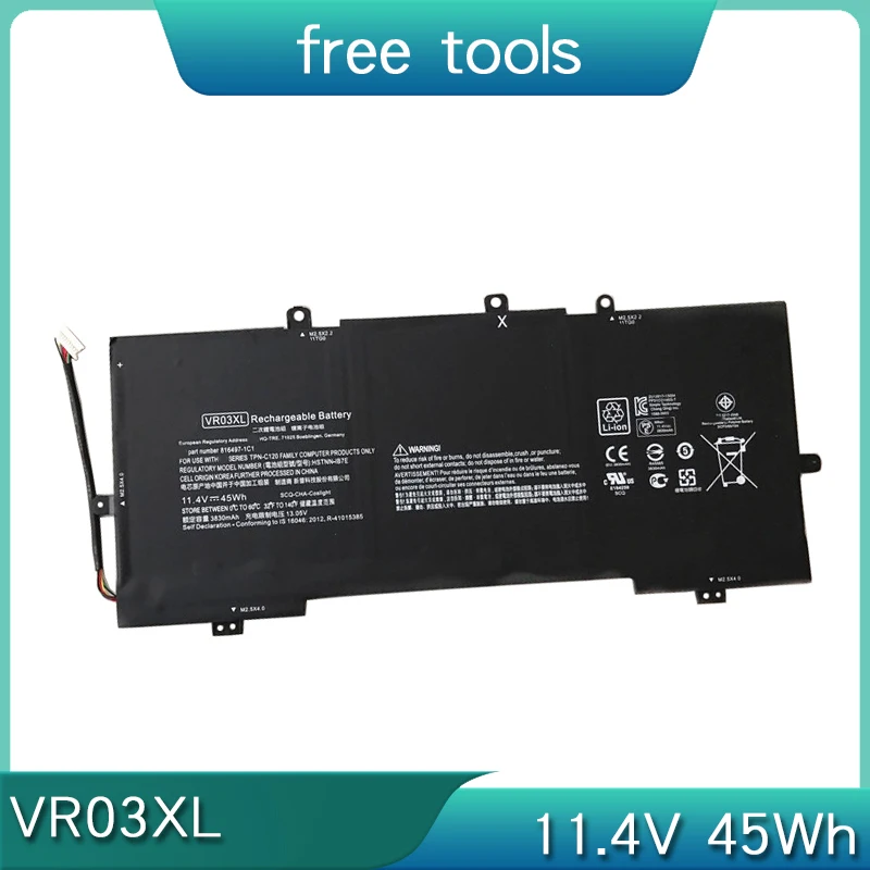НОВЫЙ аккумулятор VR03XL 11 4 В 45 Втч для HP ENVY 13-D 13-D023TU D024TU D025TU D051TU d036NZ d096UR TPN-C120 D046TU