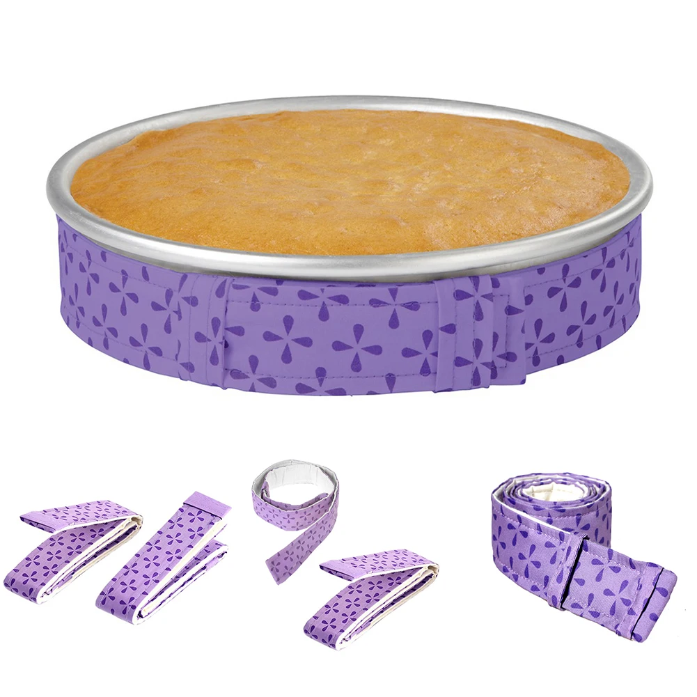 

New Baking Tray Protection Strap Strip Cake Pan Strips Bake Strip Belt Moist Level Cake Tools Protect Banding Kitchen Gadgets
