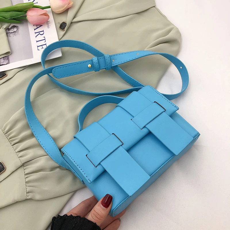 

Simple Small PU Leather Crossbody Sling Bags for Women 2022 Fashion Brand Designer Lady Shoulder Bag Luxury Handbags and Purses