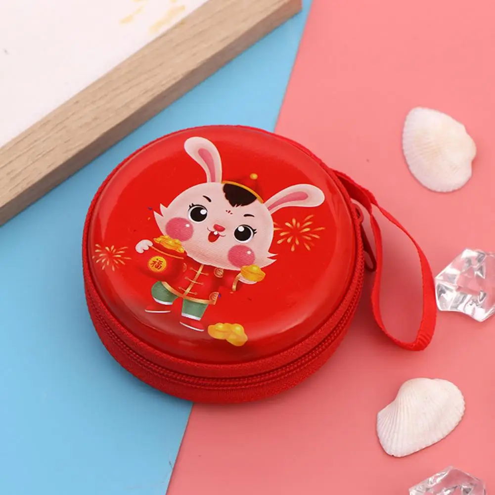 

Mini Headset Bag Convenient Portable Deer Compact Size Coin Purse Headset Bag for Christmas Women Coin Purse Mini Headset Bag