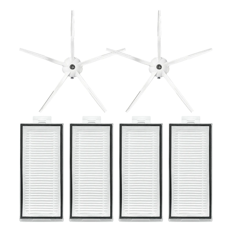 

Черные щетки Фильтры Запчасти для Xiaomi Stone Q7 Max +/Аксессуары для робота-пылесоса