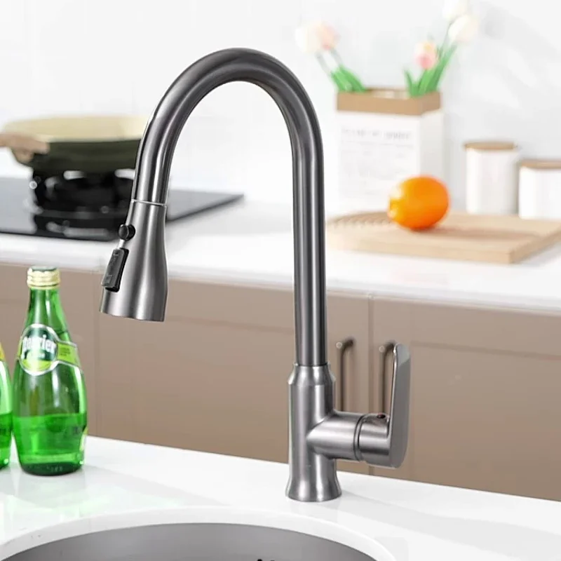 Темно-серый нано-телефон одинарный разъем небольшой стержень раковина для мытья