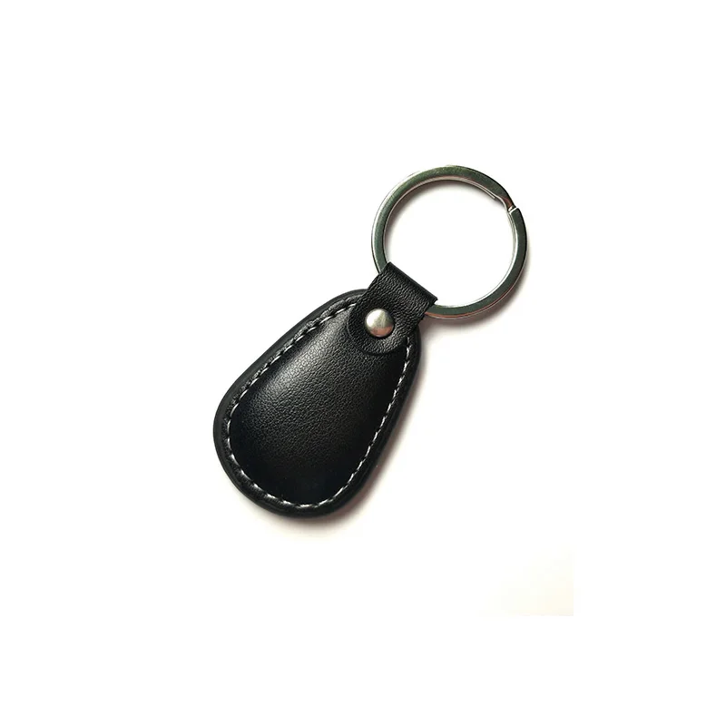 50Pcs 125Khz Rfid Id EM4100 Proximity Inductie Lederen Tag Keyfob Toegangscontrole